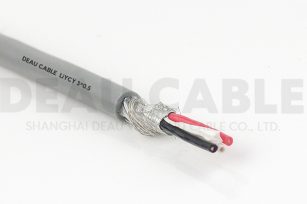 欧标柔性屏蔽数据电缆 LIYCY  2-7芯*0.5mm2